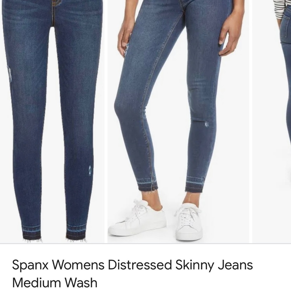 NWT Spanx Jegggings - leggings and Demin - L